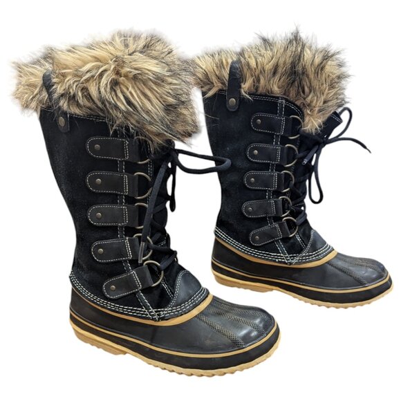 ❄️ Sorel Women's Joan of Arctic Lace Up Waterproof Winter Boots - Size 8 ❄️ - Picture 6 of 12